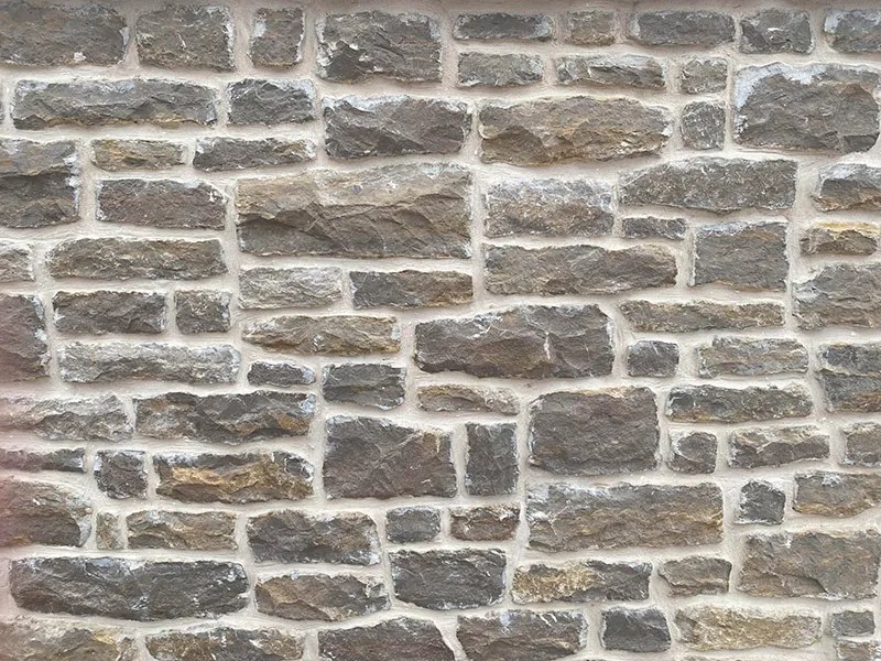 Tulsa Gray White Mortar Richburg Stone