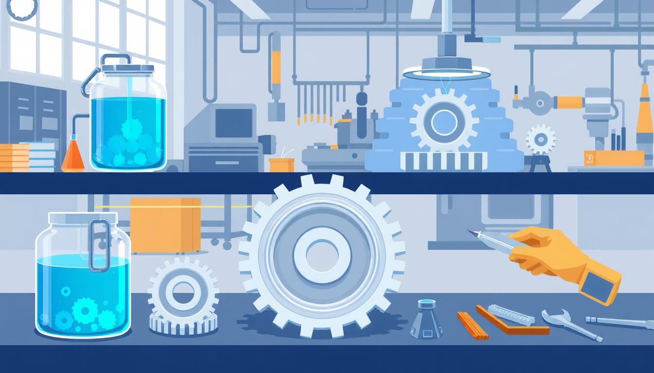 What type of resin is used for gears Richconn