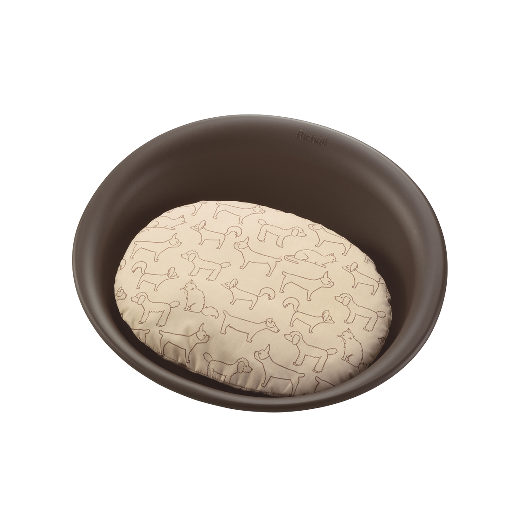 Oval Pet Bed Dog Bed Pet Furniture Richell USA