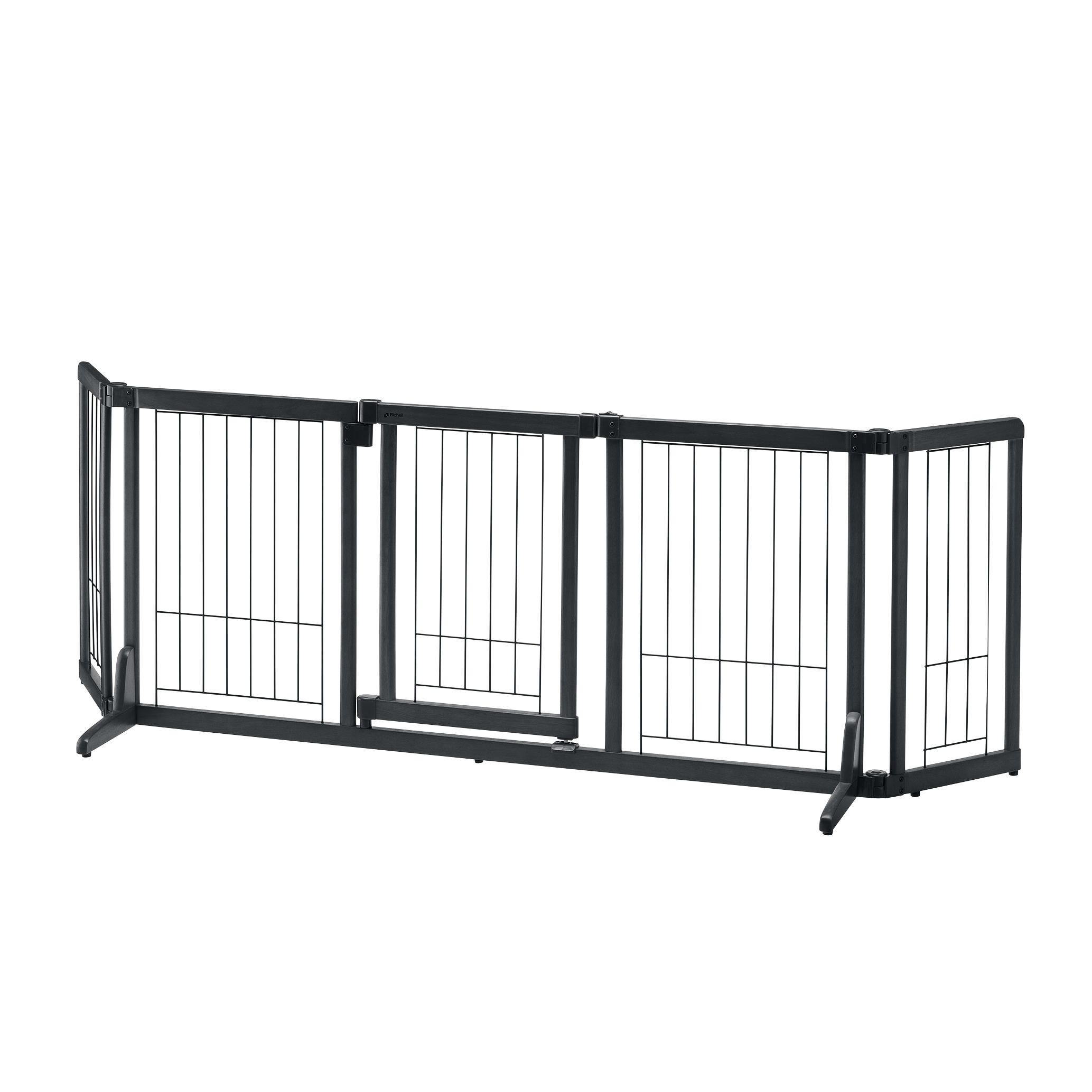 Freestanding Dog Gate Wide Premium Plus Pet Gate Mini Richell USA