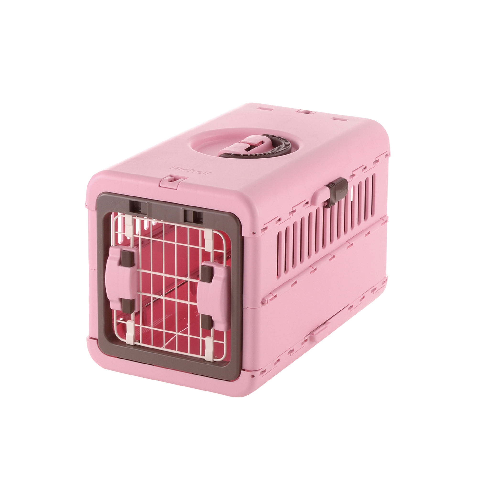 Foldable Pet Carrier Dog and Cat Kennel Richell USA Inc.