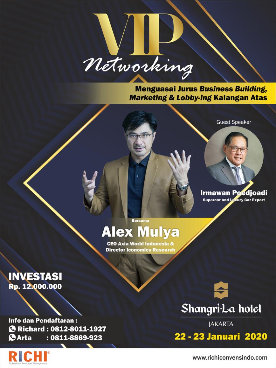 VIP NETWORKING RICHI CONVENSINDO