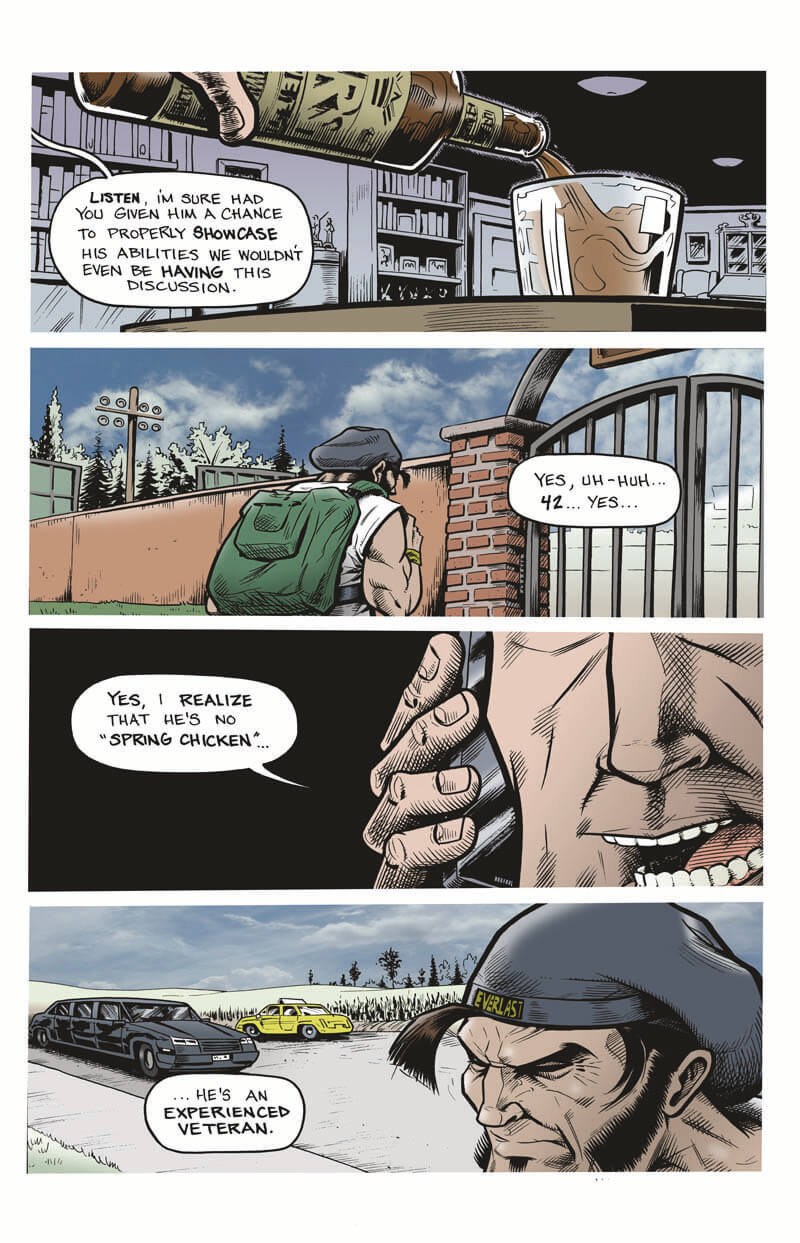 New Graphic Novel Coming in 2022 Rich Koslowski