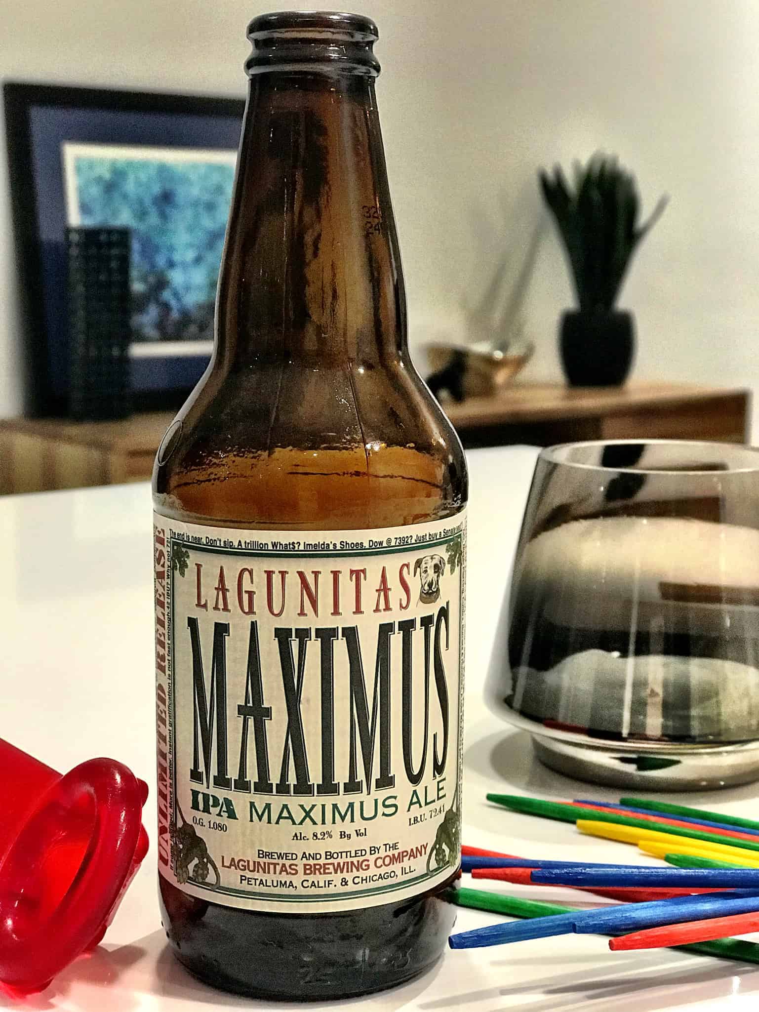 Caveman Beer Reviews Lagunitas Maximus The Rich Miser
