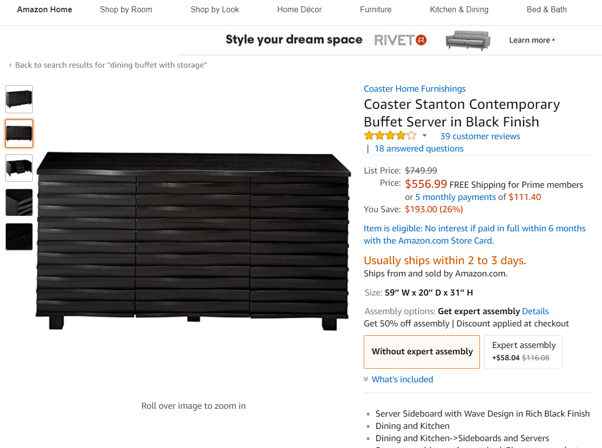14 Good Furniture Deals on Amazon