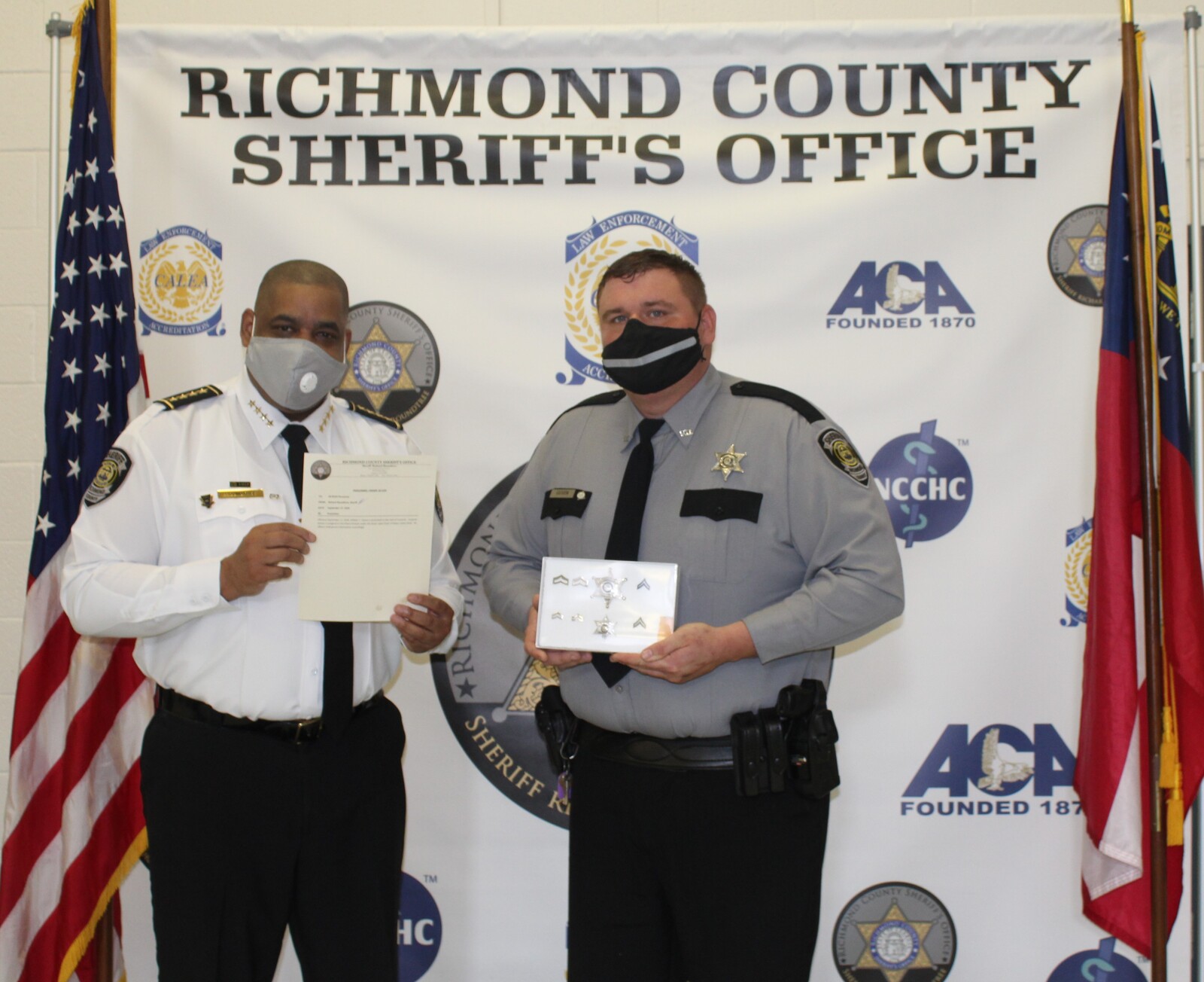 Promotions Richmond County Sheriff's Office