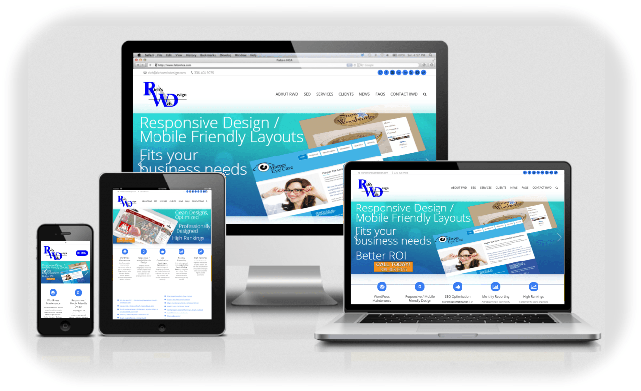 Responsive Web Design Mobile Friendly Web Design Greensboro