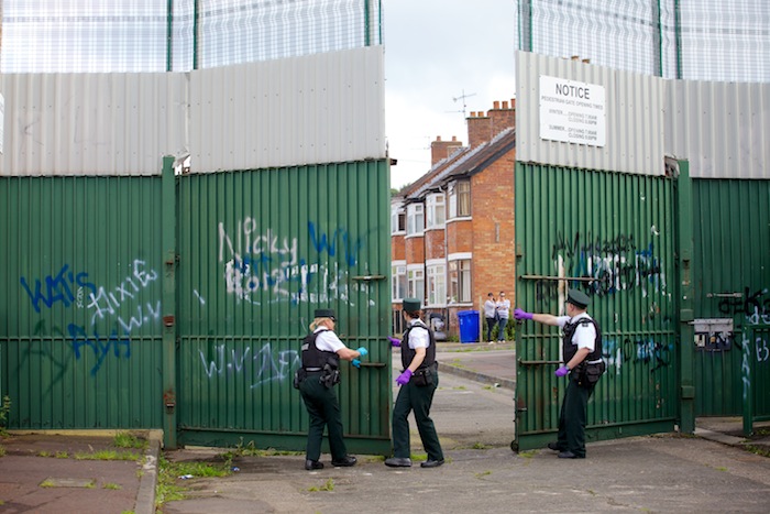 Belfast Peacelines Richard Wainwright Photography