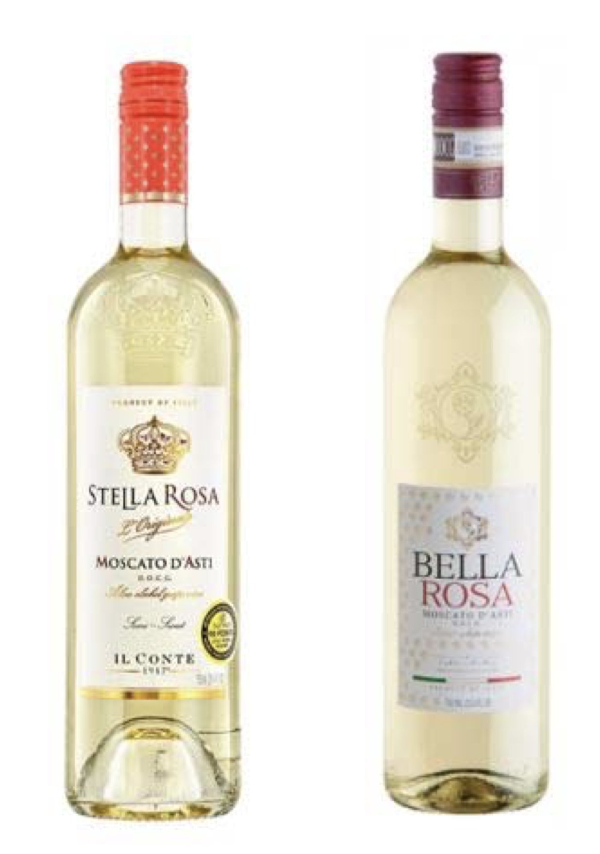 STELLA ROSA Might Be Confusable with Wine, but Is BELLA ROSA Confusable