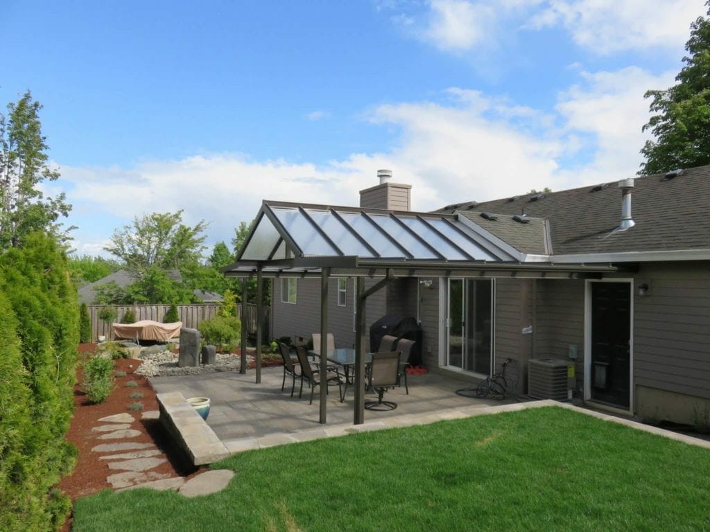 Acrylite Deck Cover The AllWeather Patio Solution Rick's Custom Fencing & Decking