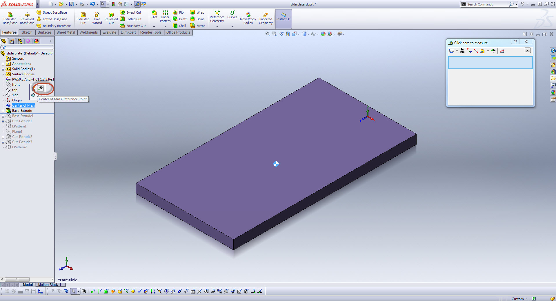 SolidWorks 2013 Mass Properties