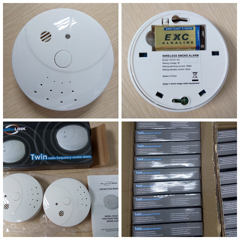 Wireless Smoke Detector Wholesale is high sensitive