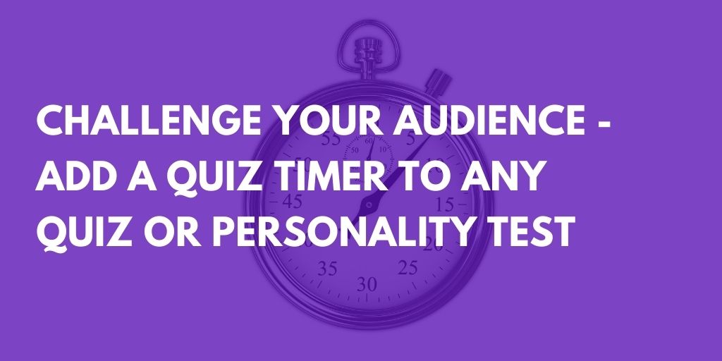 Add a quiz timer Documentation