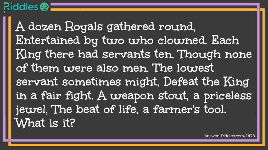 The Royals... Riddle And Answer
