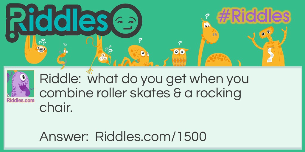 What Do You Get When You Combine Roller Skates & A Rocking Chair