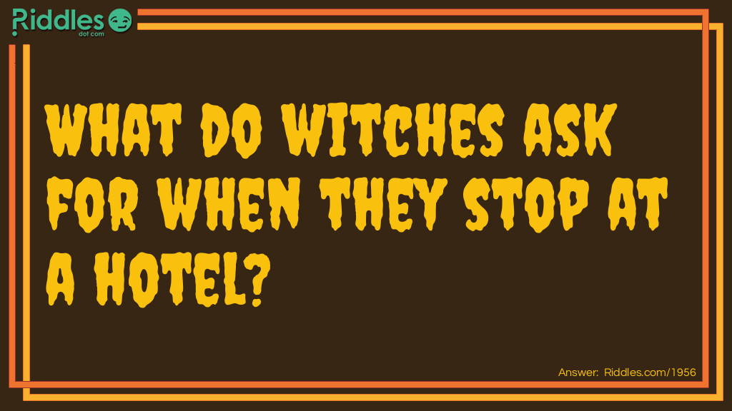 Witchcraft Or Magic... Riddle And Answer