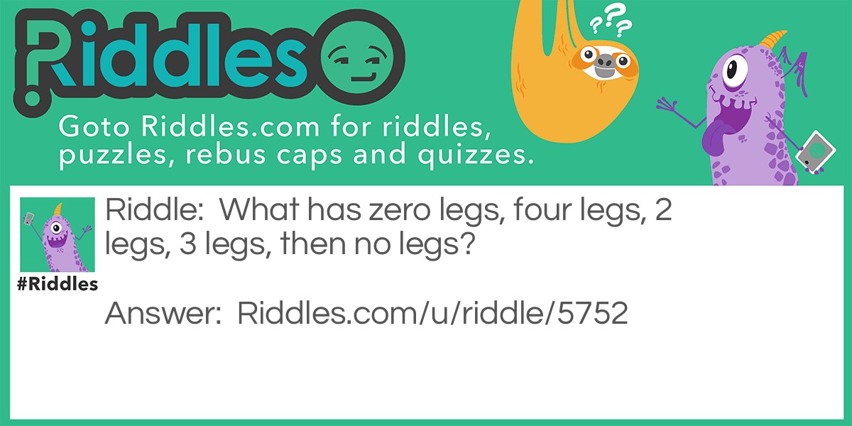 My “legs”... Riddle And Answer