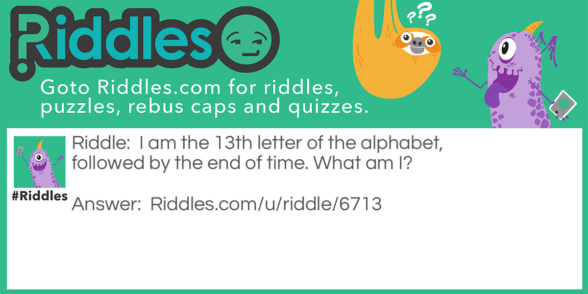 What Is The 13Th Letter Of The Alphabet M Alphabet Letter Mike