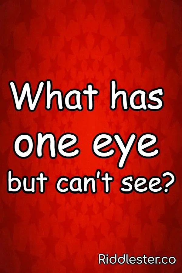 The eye Riddle Can you solve this simple riddle? Riddlester