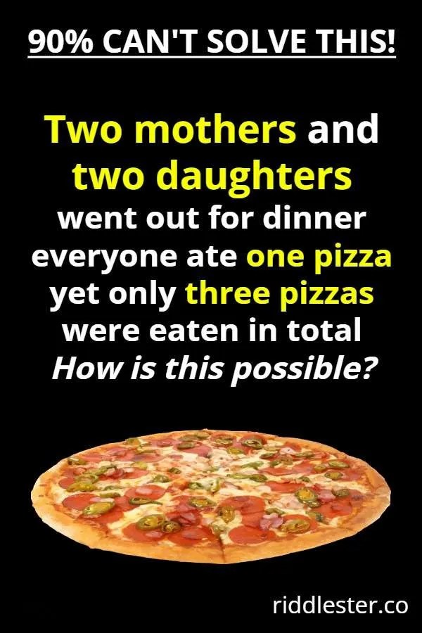 2 moms and 2 daughters riddle answer - Riddlester