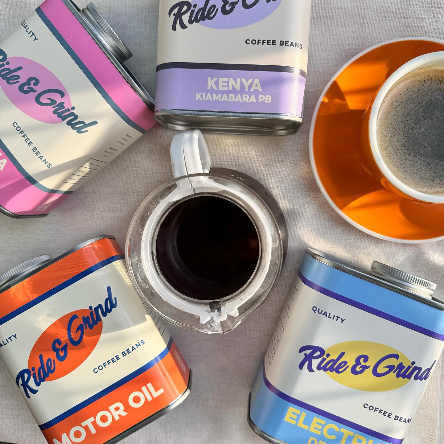Subscriptions Ride & Grind Coffee with a Retro Roar