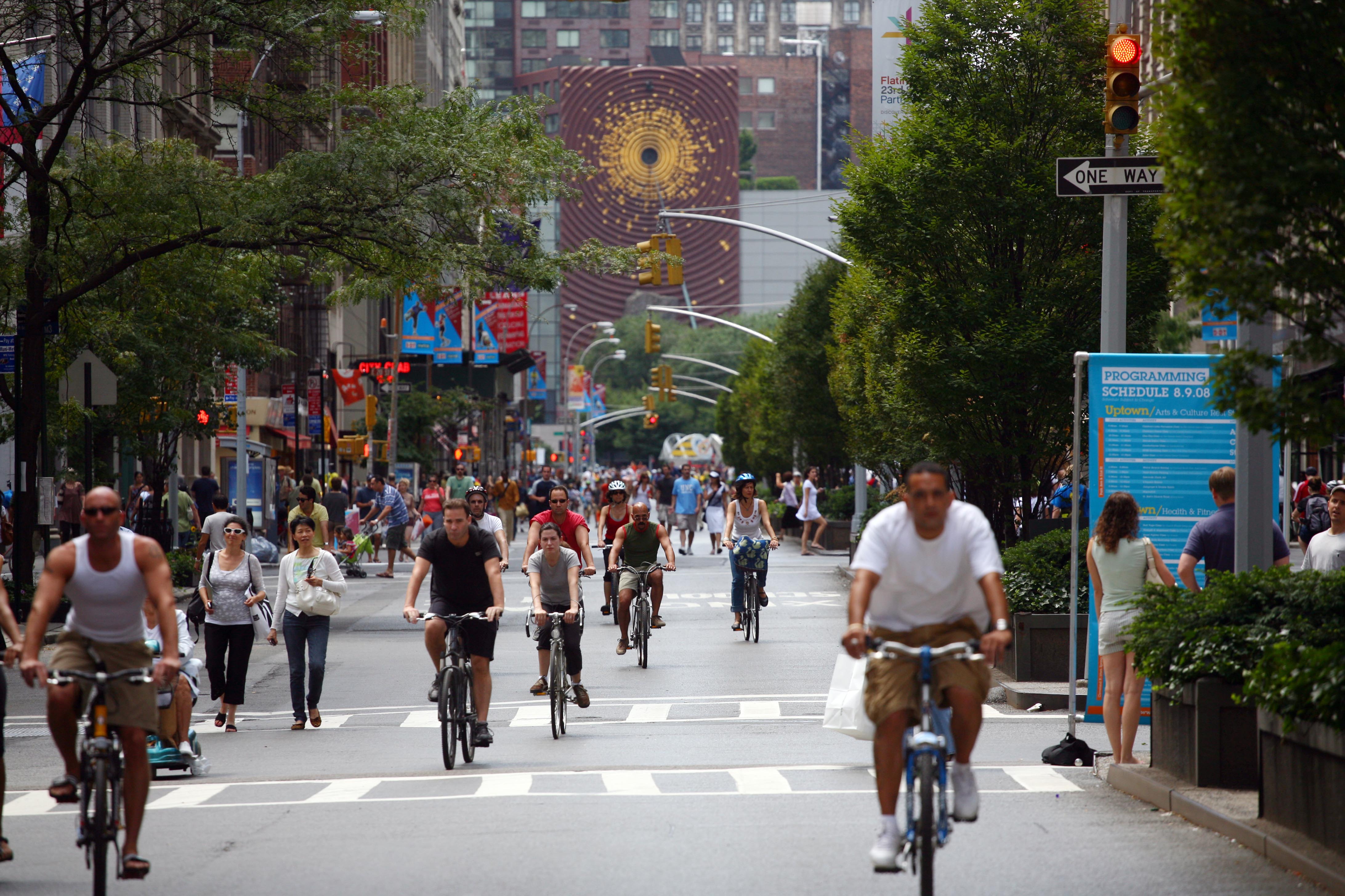 NYC Taking to the Open Streets