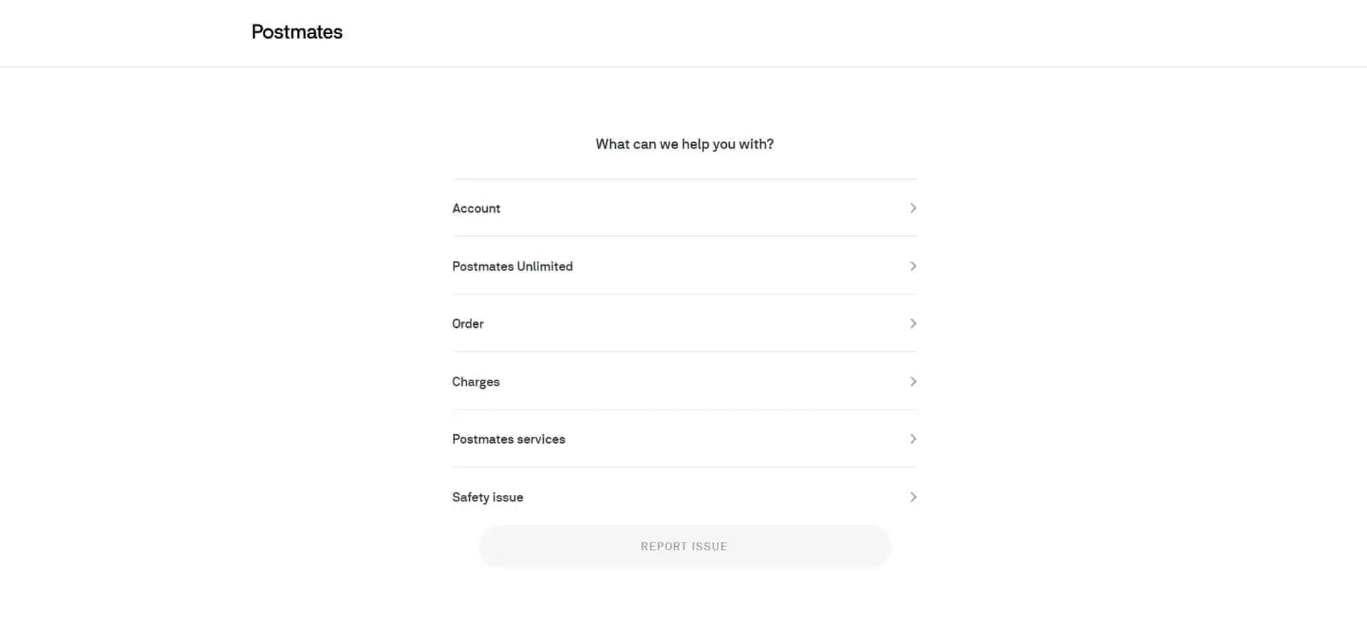 Postmates Customer Service Phone Number & Other Contacts