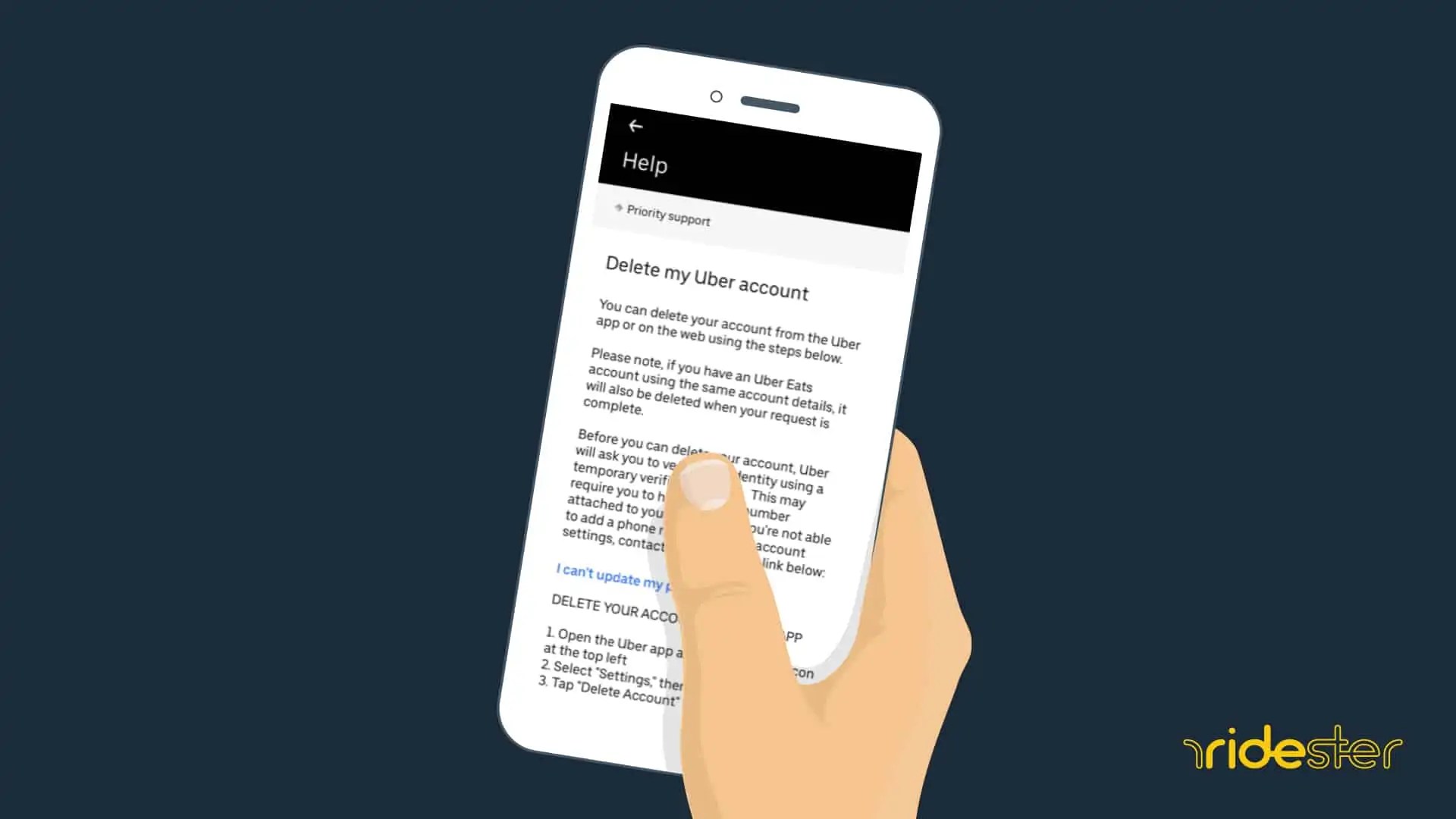 How To Delete Uber History Stepbystep Tutorial