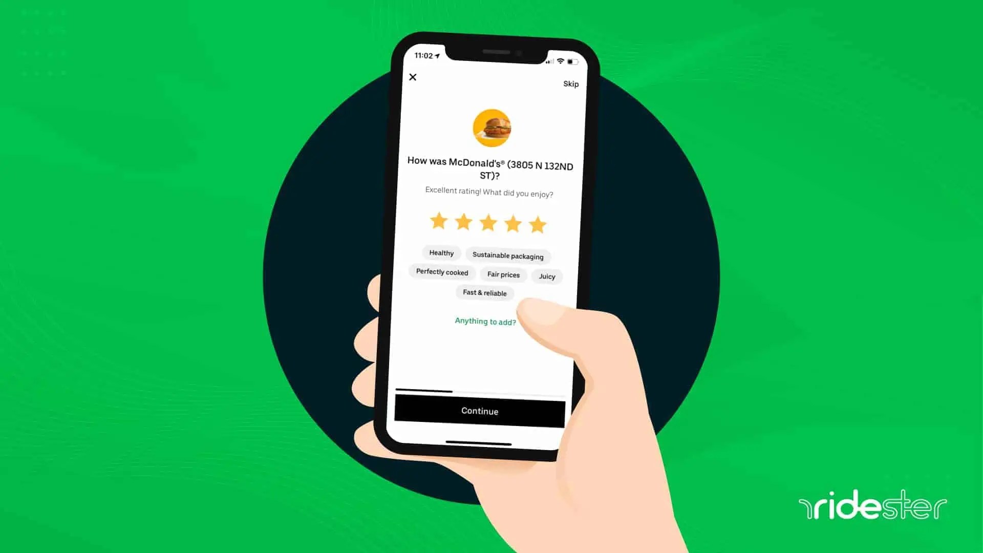 How Uber Eats Customer Ratings Work