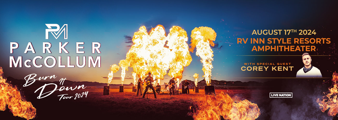 Parker McCollum Tickets 17th August RV Inn Style Resorts