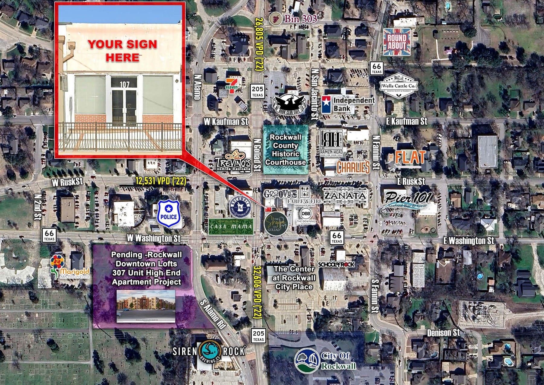 Historic Downtown Rockwall Suite Ridge Pointe Commercial Real Estate