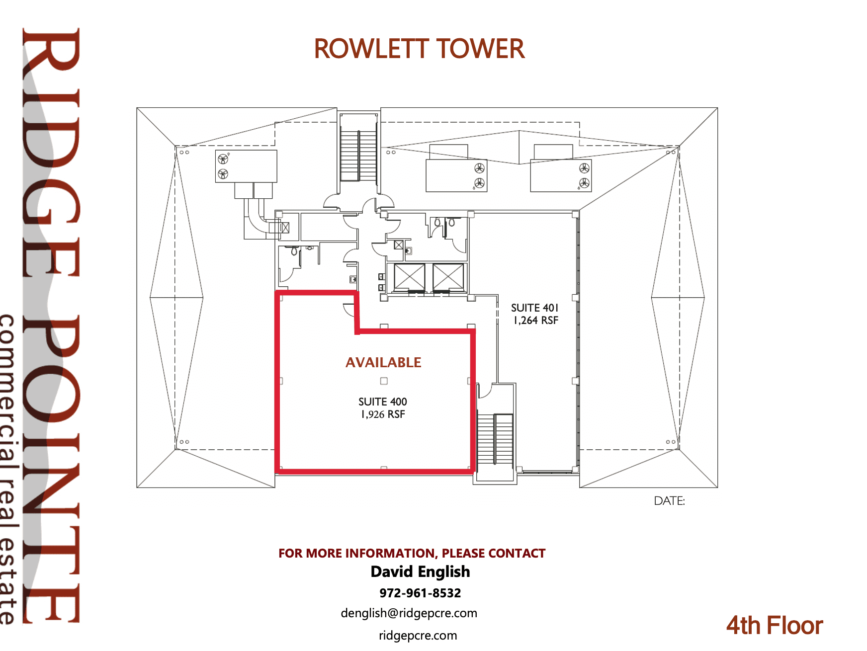Rowlett Office Tower Ridge Pointe Commercial Real Estate