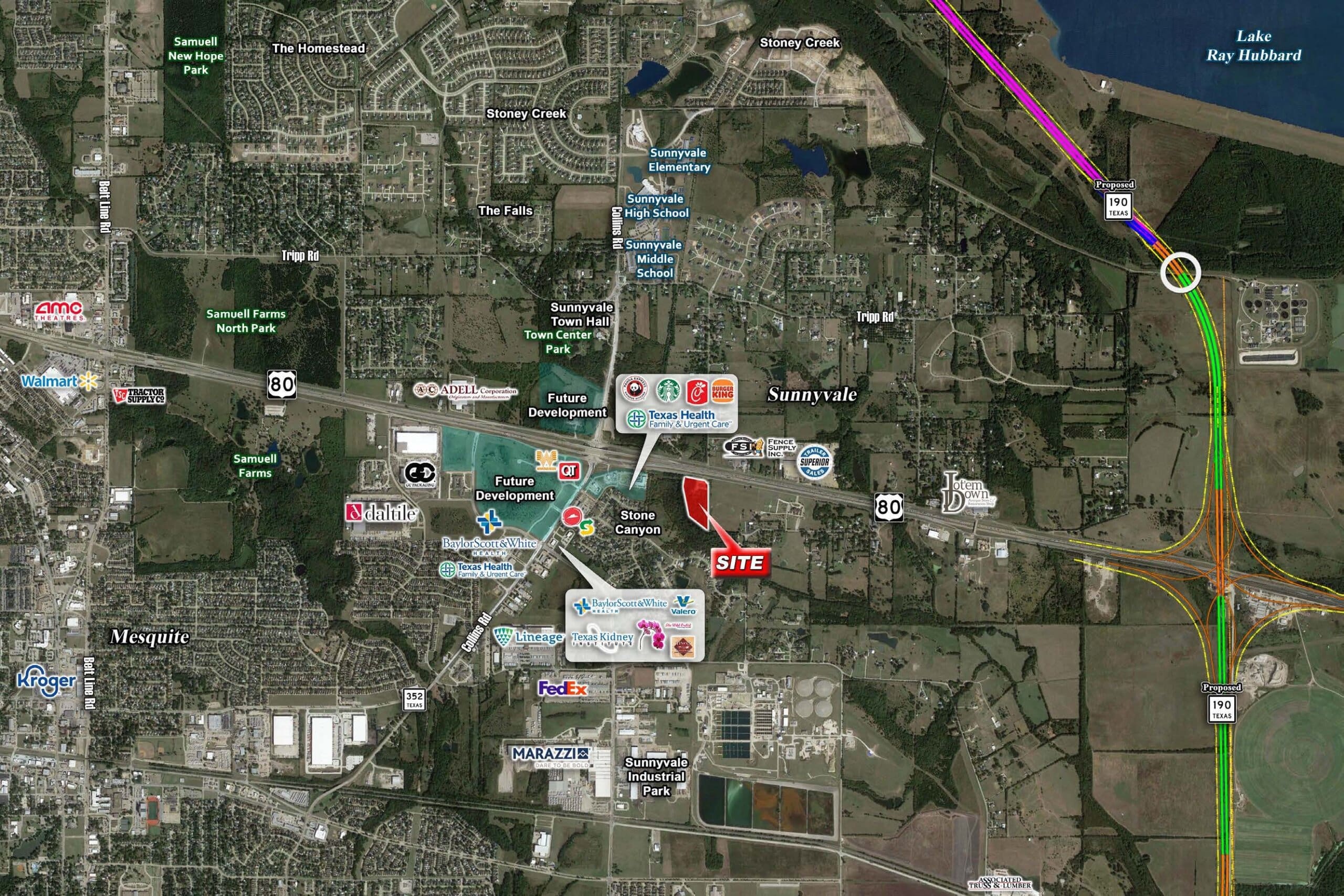 SWC Hwy 80 & S. Paschall Rd Ridge Pointe Commercial Real Estate