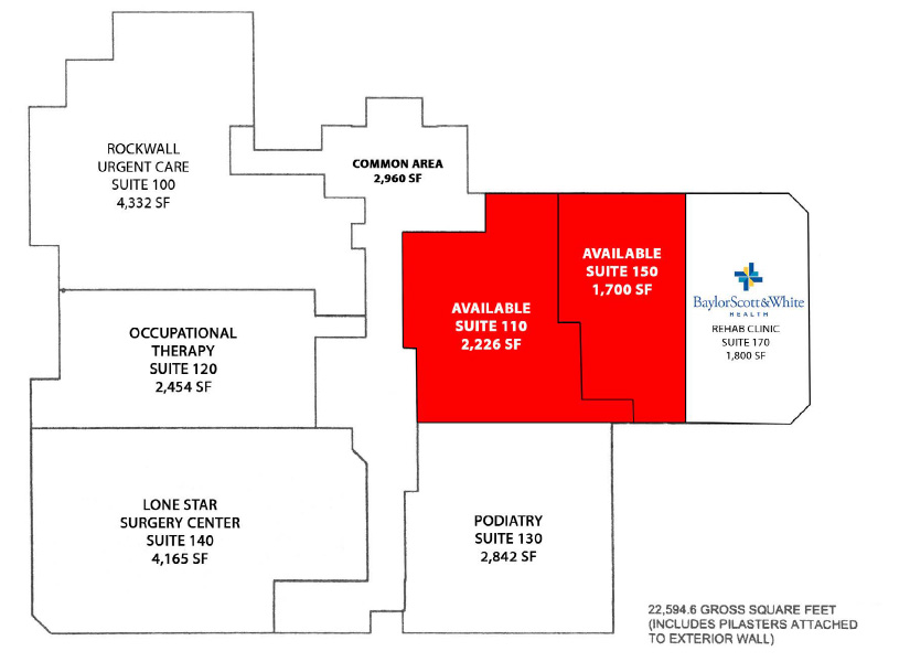 810ERalphHallPkyRockwallTXPrimaryBuilding Ridge Pointe