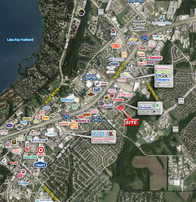 810ERalphHallPkyRockwallTXPrimaryMap Ridge Pointe Commercial
