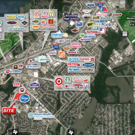 Rockwall Town Center Ridge Pointe Commercial Real Estate