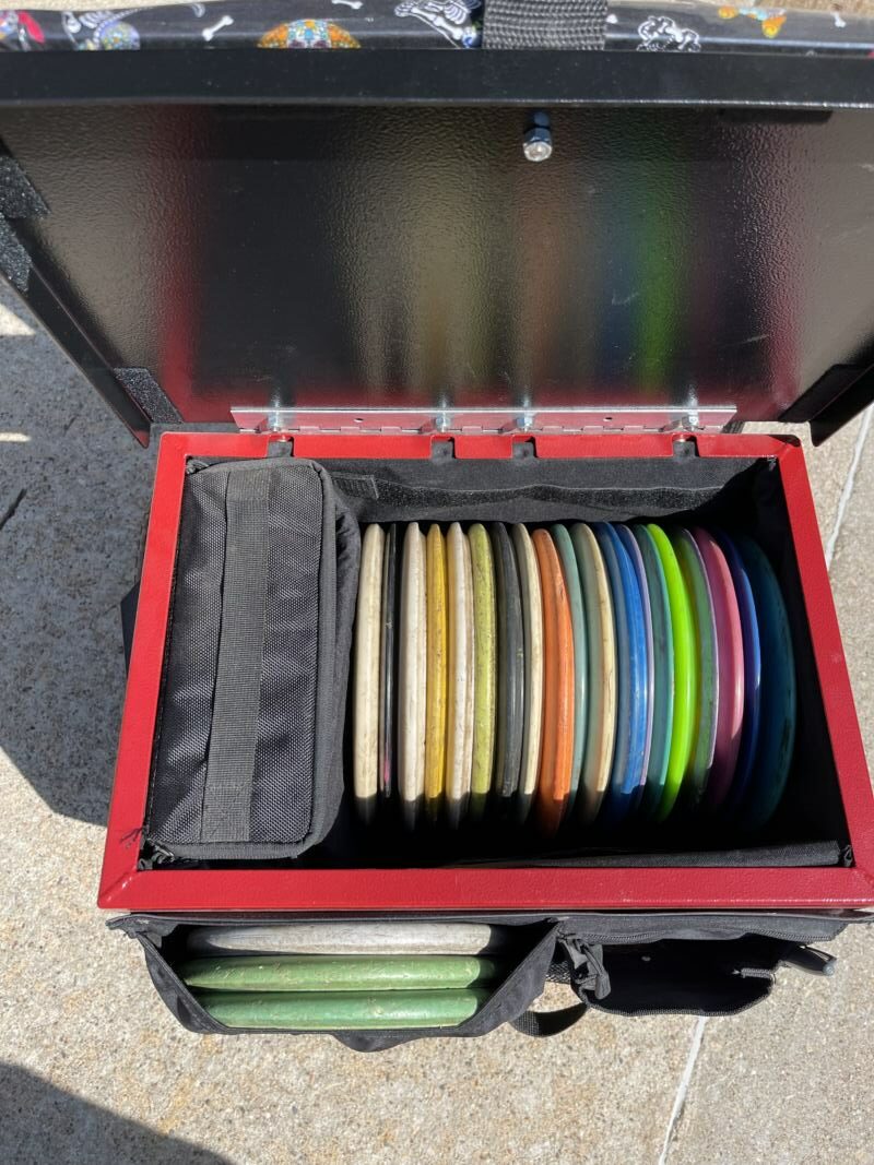 R3/R1 Box Cooler Ridge Roller Customs Disc Golf Carts And Backpacks