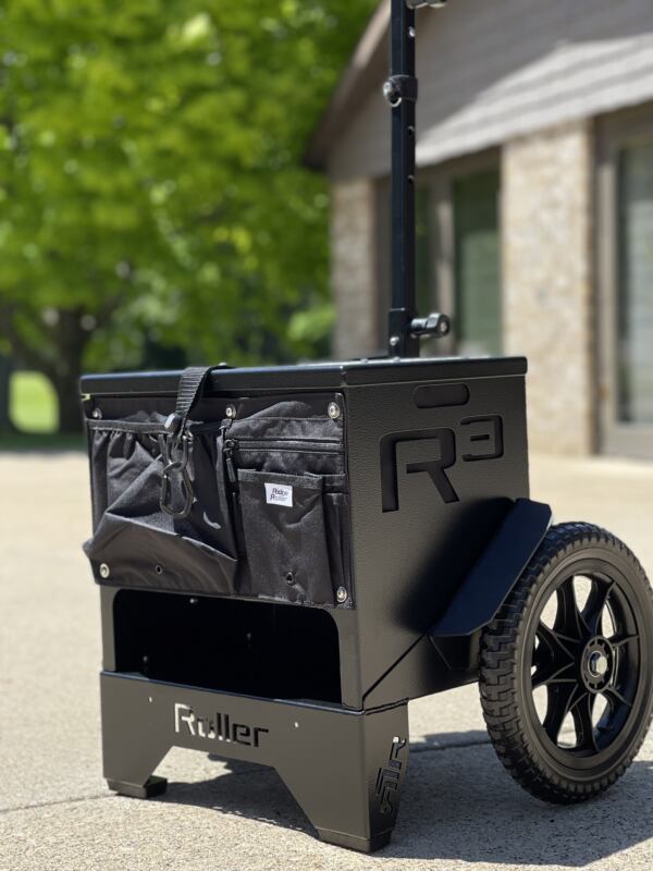 Black out R3 or R1 Ridge Roller Customs Disc Golf Carts And Backpacks