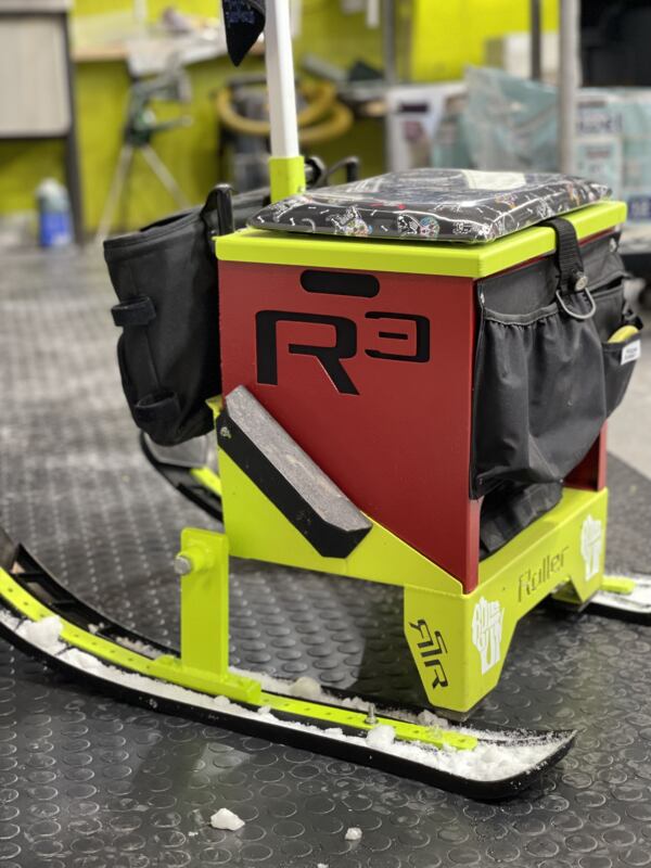 The RidgeSki Ridge Roller Customs Disc Golf Carts And Backpacks