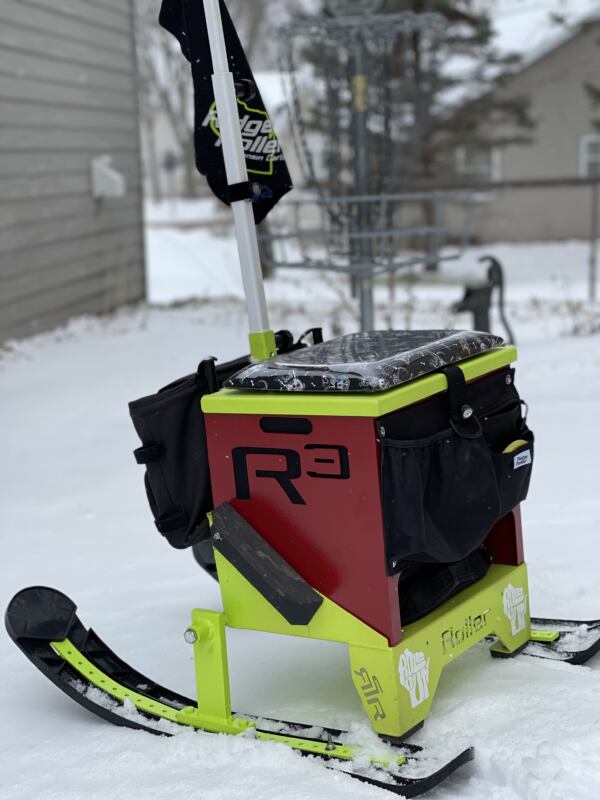 The RidgeSki Ridge Roller Customs Disc Golf Carts And Backpacks