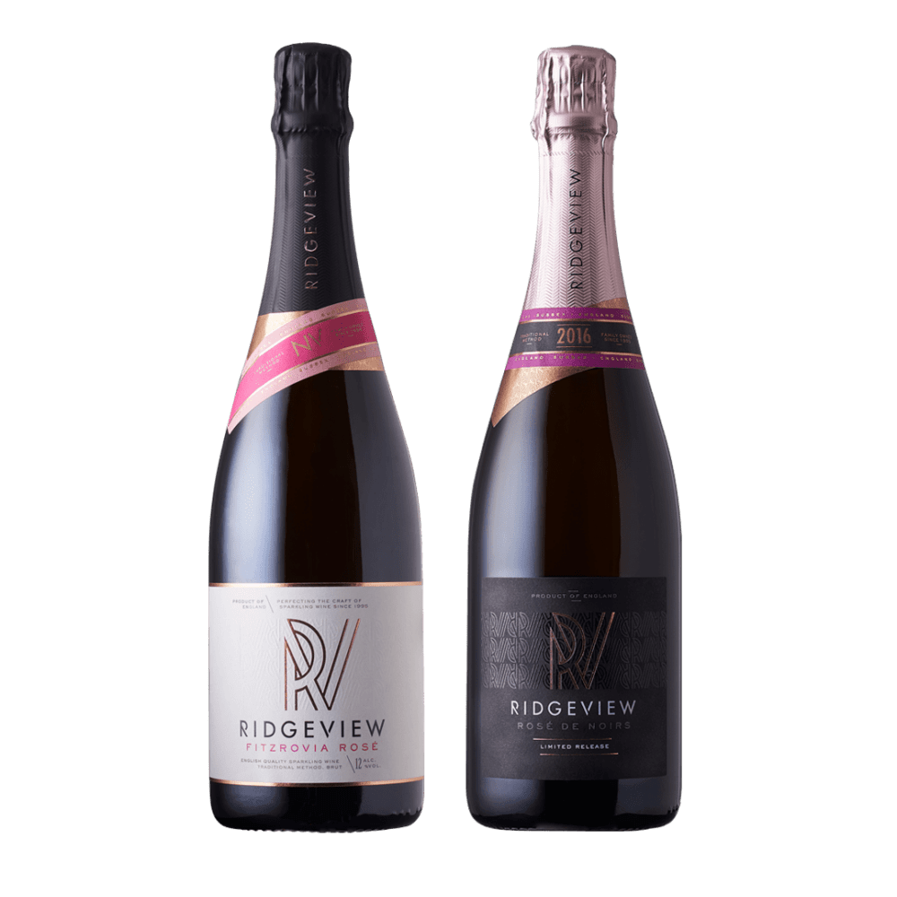 Rosé de Noirs Revealed Ridgeview English Sparkling Wine from East