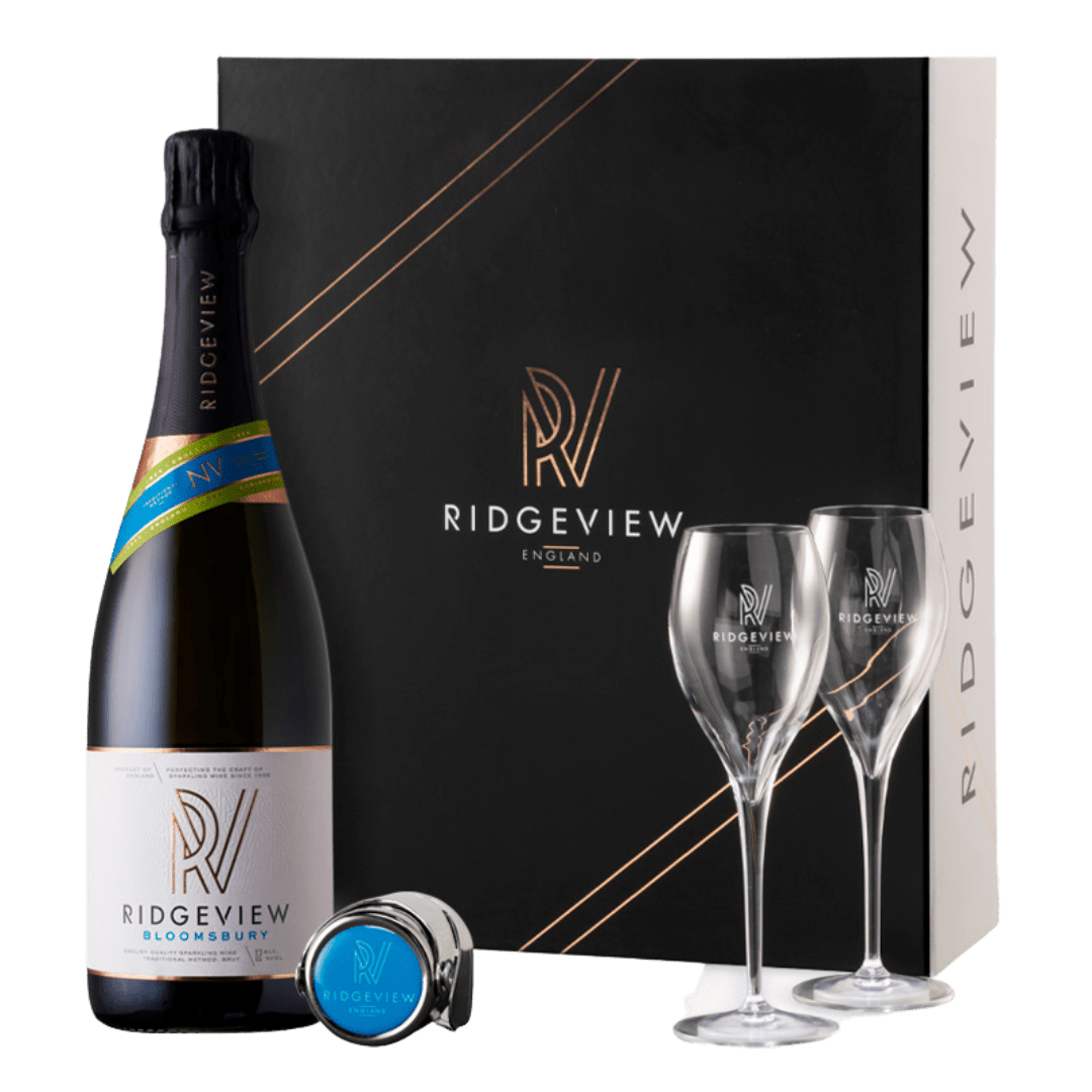 The Ridgeview Gift Set Ridgeview English Sparkling Wine from East