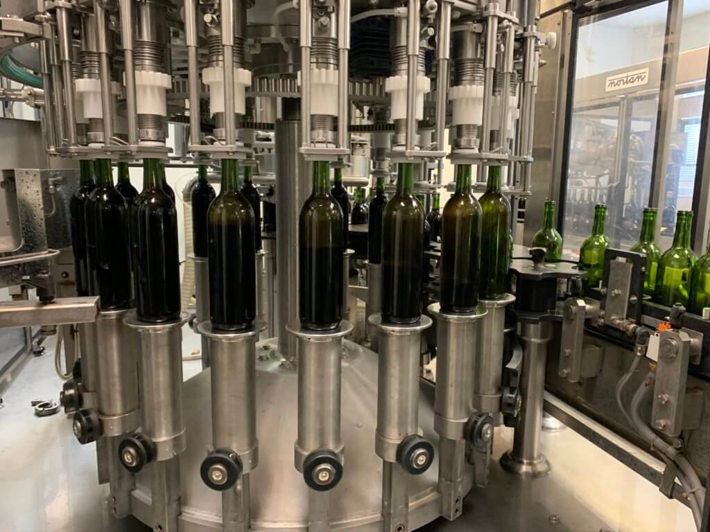 The Bottling Process at Monte Bello Winery Ridge Vineyards