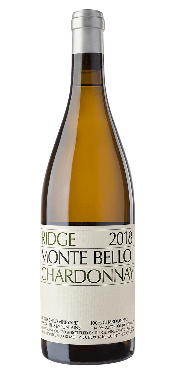 2018 Monte Bello Chardonnay Ridge Vineyards