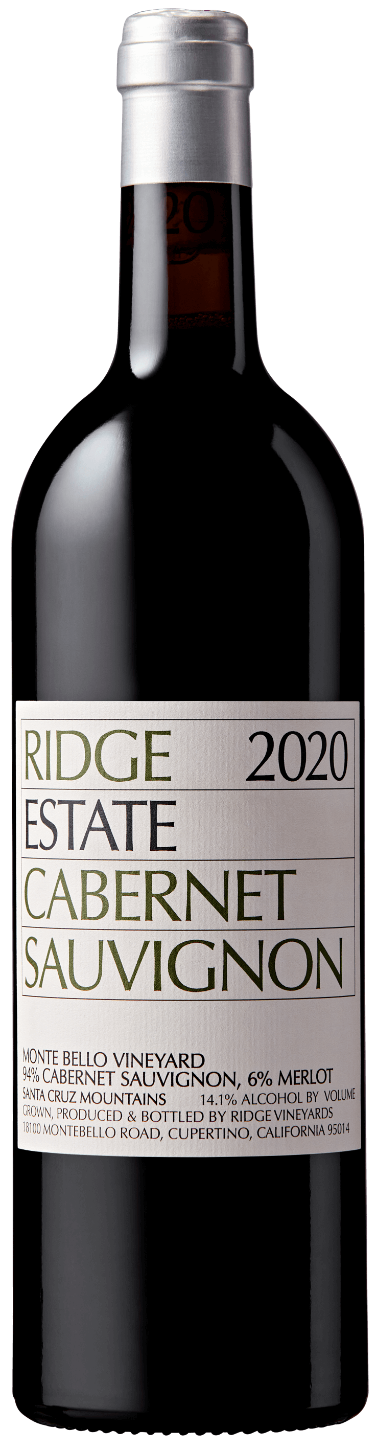 2020 Estate Sauvignon Ridge Vineyards