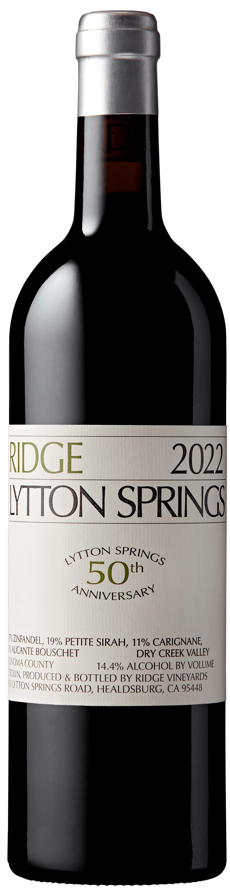 2022 Lytton Springs Ridge Vineyards