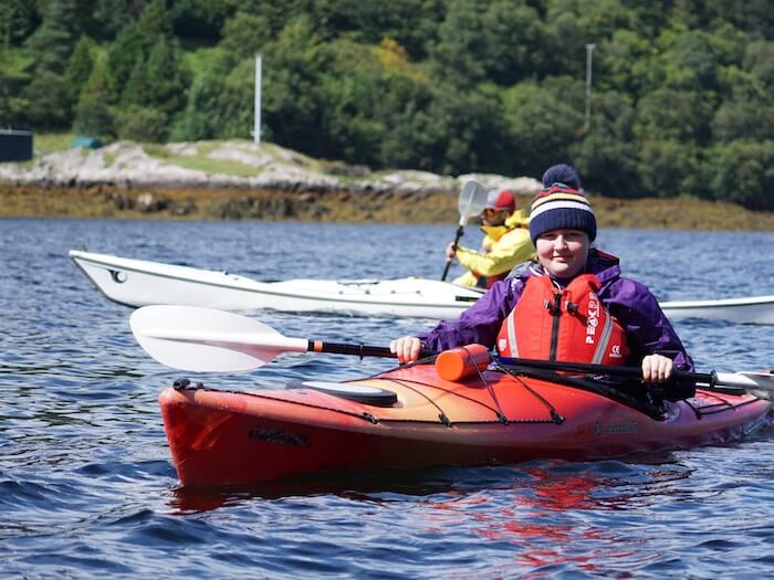 Blue team sea kayak expeditions and Reds head to survival island
