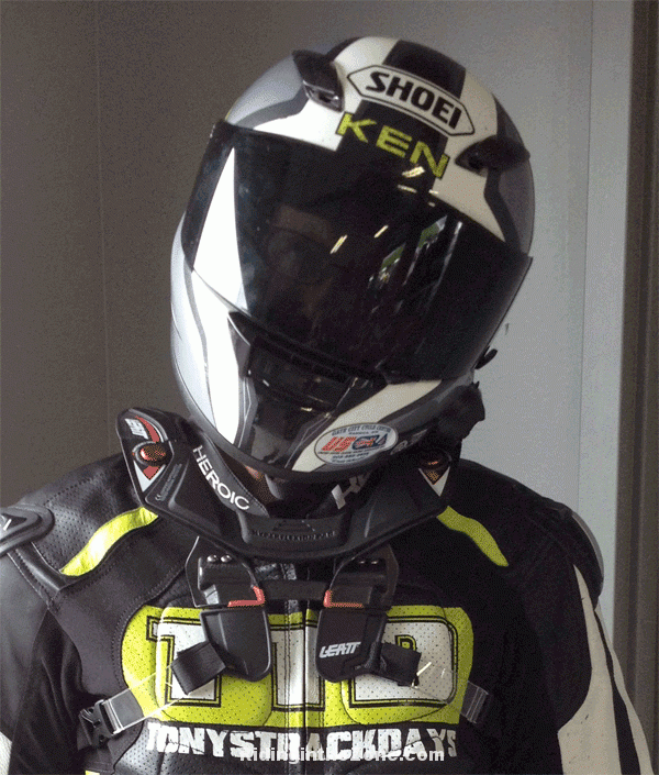 Review Leatt STXRR Neck Brace Riding in the Zone