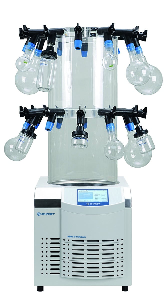 CHRIST Freeze Dryer up to 4 kg / LSCbasic & LSCplus RIEGER