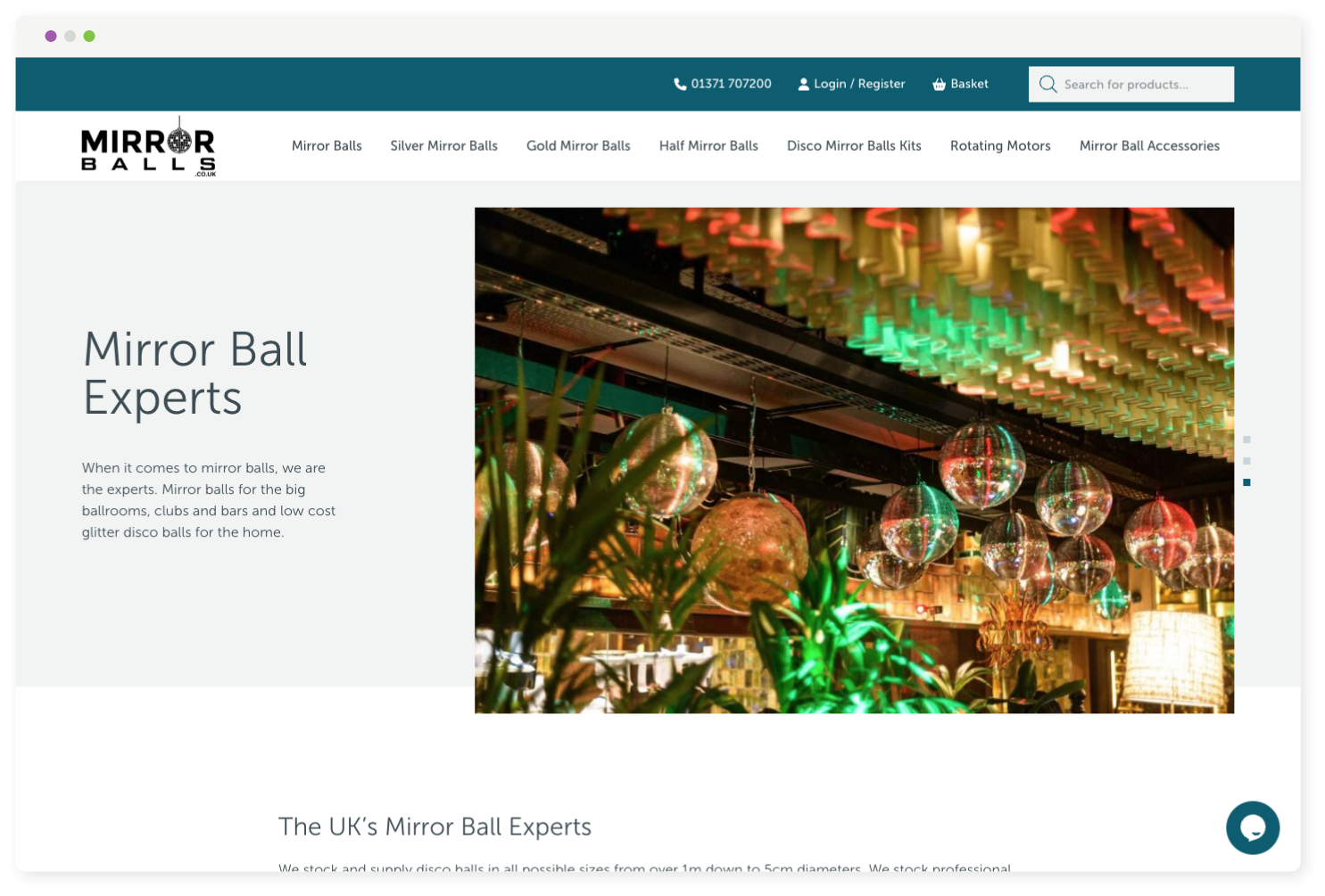 Fully Optimised Mirror Balls site Rifle Design